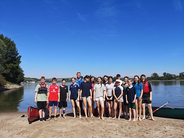 Dank-Kanu-Tour mit der SV+